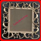 Photo Frame Hearts Stars Moons ELSAL PEWTER ~ Pinkish ~ Photo Frame Hearts Stars Moons ELSAL PEWTER ~ Pinkish ~
