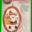 CRAFTS Christmas Santa w/ Presents Ornament Kit CM 7267