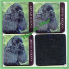 Coasters Cocker Spaniel Dog Set of 4 foam 4" square ea. Coasters Cocker Spaniel Dog Set of 4 foam 4" square ea.