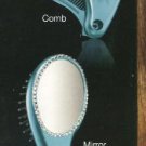 Hair 3-in-1 Hair Brush, Comb and Mirror Compact Brush Set-Easy Take Along Travel Hair 3-in-1 Hair Brush, Comb and Mirror Compact Brush Set-Easy Take Along Travel