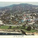 Post Card CA La Jolla, California Hotel La Valencia AIR VIEW Residential Tourist