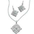 Necklace & Earring Marie Sophie Gift Set ~ Silvertone ~ NEW Boxed Necklace & Earring Marie Sophie Gift Set ~ Silvertone ~ NEW Boxed