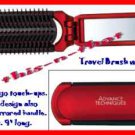 Hair Advance Techniques Travel Brush with Mirror (Approximately 9 inches) ~Red~ Hair Advance Techniques Travel Brush with Mirror (Approximately 9 inches) ~Red~