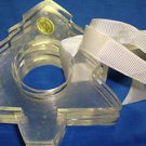 CHRISTMAS Clear Acrylic Holiday Napkin Rings, Christmas Trees Set of 6 CHRISTMAS Clear Acrylic Holiday Napkin Rings, Christmas Trees Set of 6