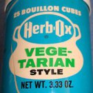 Collectible Herb-Ox Vegetable Bouillon Cubes 25 Ct per 3.33-Oz Container EMPTY Collectible Herb-Ox Vegetable Bouillon Cubes 25 Ct per 3.33-Oz Container EMPTY