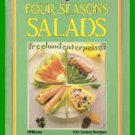 Book Four Seasons Salads By Jackie Burrow 1985 Paperback Cookbook Good Condition