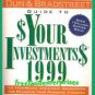 Book Dun & Bradstreet Guide 2 $Your Investments$ 1999 Dunnan