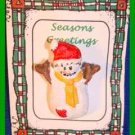 Christmas PIN #0316 Snowman Brown Hands, Yellow Scarf & Red Hat, Carrot nose VGC Christmas PIN #0316 Snowman Brown Hands, Yellow Scarf & Red Hat, Carrot nose VGC