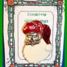 Christmas PIN #0277 VTG Santa Goldtone w/Enamel Red Hat & White Beard HOLIDAY Christmas PIN #0277 VTG Santa Goldtone w/Enamel Red Hat & White Beard HOLIDAY