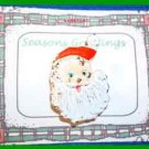 Christmas PIN #0272 VTG Santa Claus Head/Face Enamel HOLIDAY Brooch