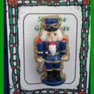 Christmas PIN #0182 Vintage Soldier Boy Hand Painted Pin VGC (1 3/8 tall)HOLIDAY