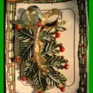 Christmas PIN #0097 Vtg Signed Gerrys Pine Tree Bough Branch w/Berries HOLIDAY Christmas PIN #0097 Vtg Signed Gerrys Pine Tree Bough Branch w/Berries HOLIDAY