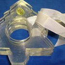 CHRISTMAS Napkin Rings Clear Acrylic Holiday, Christmas Trees Set of 6 w/Ribbon CHRISTMAS Napkin Rings Clear Acrylic Holiday, Christmas Trees Set of 6 w/Ribbon