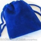 Jewelry Pouch Velour/Velvet type Pouch Lot of 5 Blue Color Jewelry Pouch Velour/Velvet type Pouch Lot of 5 Blue Color
