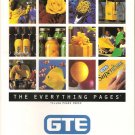 Vintage February 1998 GTE Telephone Book Directory Elkland-Knoxville-Westfield