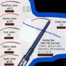Make Up FEELING FINE Ultra Thin Eye Liner Onyx Jewel (Quantity of ONE)