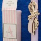 VTG AVON Breast Cancer Awareness Pink Ribbon Ink Pen ~ AVON Circa 1995 ~ NIB