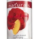 NATURALS Red Rose & Peach Moisturizing Milk Mist Body Spray 8.4 fl oz NEW