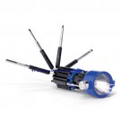 Tool 12-in-1 Multi-Tool with light ~ Color: BLUE & BLACK ~NEW~ Tool 12-in-1 Multi-Tool with light ~ Color: BLUE & BLACK ~NEW~