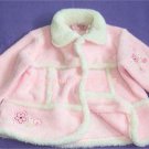Girls Jacket Cradle Togs Pink Fleece ~ Size 18 months ~ Excellent Condition