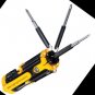 Multi-Tool 8-in-1 Light-Up Screwdriver Handi Tool ~ Color: YELLOW & BLACK ~NEW~