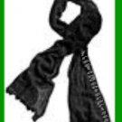 Womens Clothing Scarf Lauren Conrad Crochet Scarf Black Acrylic New Womens Clothing Scarf Lauren Conrad Crochet Scarf Black Acrylic New