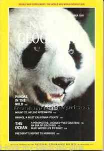 Book National Geographic Magazine 1981 (12) December ~ Vol 160, No 6 ~ VGC