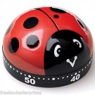 Kitchen Timer Ladybug 60 Minute Kitchen Timer (Red, Black & White) Circa 2011 Kitchen Timer Ladybug 60 Minute Kitchen Timer (Red, Black & White) Circa 2011