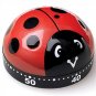 Kitchen Timer Ladybug 60 Minute Kitchen Timer (Red, Black & White) Circa 2011