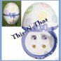 Earring Easter Egg Box with 2 pairs Earrings NEW For Spring