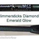 Make Up Glimmersticks Eye Liner Retractable Diamonds ~Color Emerald Glow ~NEW~