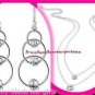 Necklace, Earring Addison CZ Double Strand Necklace & Drop Earrings Gift Set
