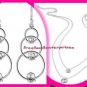 Necklace, Earring Addison CZ Double Strand Necklace & Drop Earrings Gift Set