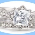 Ring This Is Love CZ Engagement Ring and Band Set -Size 8- NEW Boxed ~Great Gift Ring This Is Love CZ Engagement Ring and Band Set -Size 8- NEW Boxed ~Great Gift