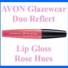 Make Up AVON Glazewear Duo Reflect Lip Gloss ~ Rose Hues ~ NEW