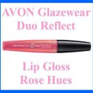 Make Up Lip Glazewear Duo Reflect Lip Gloss ~ Rose Hues ~ NEW ~AVON~