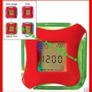 Clock Color Change Rotation -Temperture-Timer-Alarm --3 1/8 inch square Clock Color Change Rotation -Temperture-Timer-Alarm --3 1/8 inch square