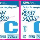 Copy Printer Paper 2 Reams @500 ct =1000 Ct NEW 8.5 X11 Quill