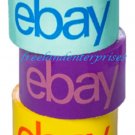 Office Branded Package Shipping Tape EBAY 1 each= 3 Colors ~3 Ct~ Sz: 2" X 75 yd