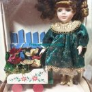 Doll Genuine Fine Bisque Porcelain Collectors Choice Garden Scene LimitedEdition