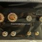 Earring 4 Piece Set Pierced Tritone Stud Earring Pack Goldtone (2019) New In Box