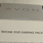 Earring 4 Piece Set Pierced Tritone Stud Earring Pack Goldtone (2019) New In Box