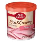 Food Betty Crocker Rich and Creamy Cherry Frosting, 16 oz (1 Container)