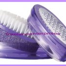 Foot Works All-in-1 Pedicure Tool ~ Plastic ~ Purple ~ 4 separate tools ~ NEW ~