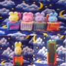 Cute Little Bunnies in a Box Magnets