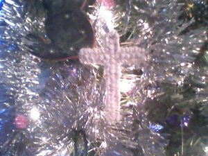 Cross Tree  Ornament