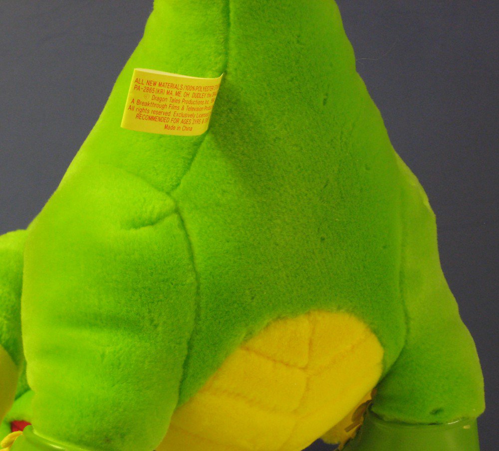 dudley the dragon plush