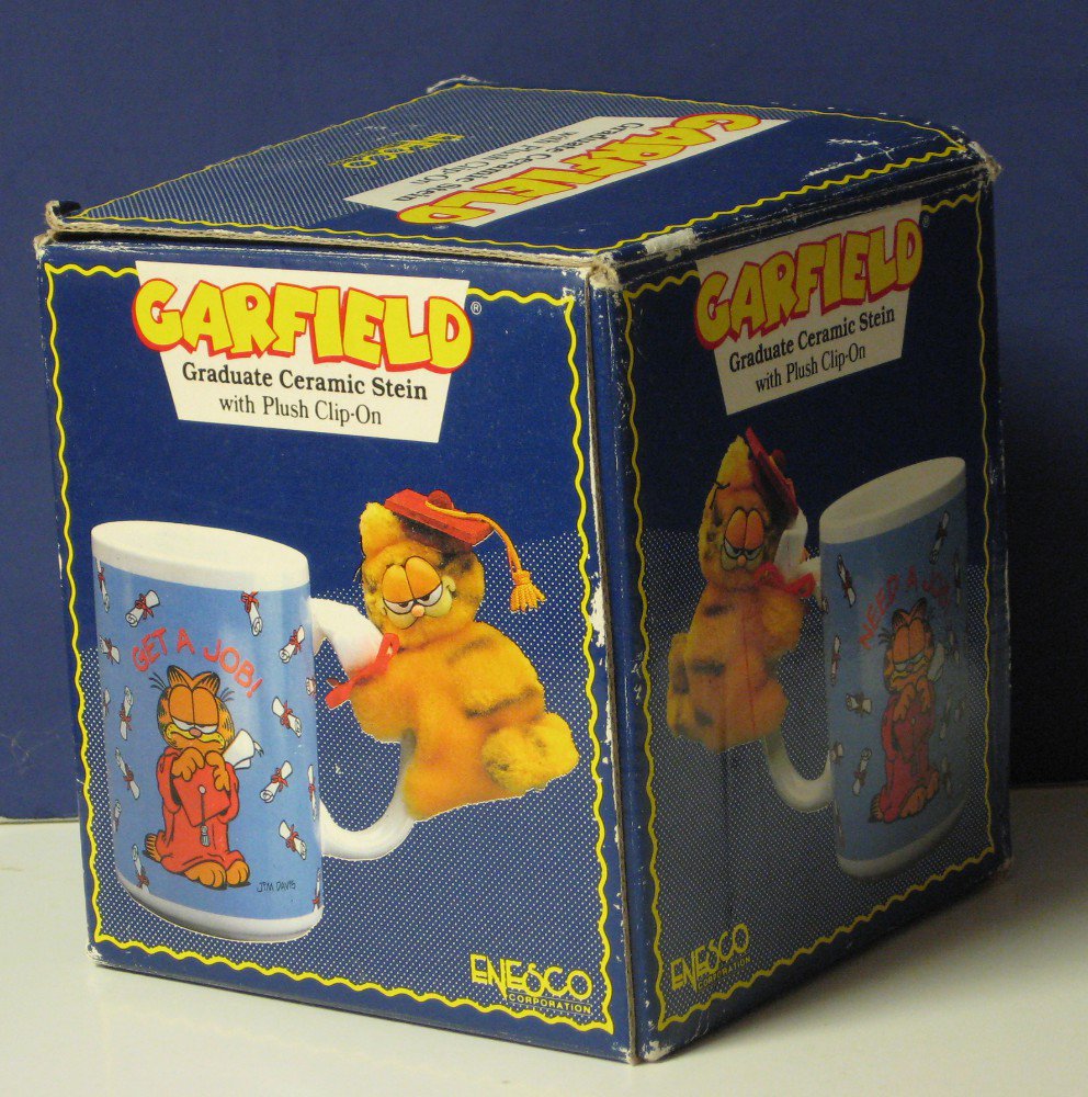 ceramic garfield mug