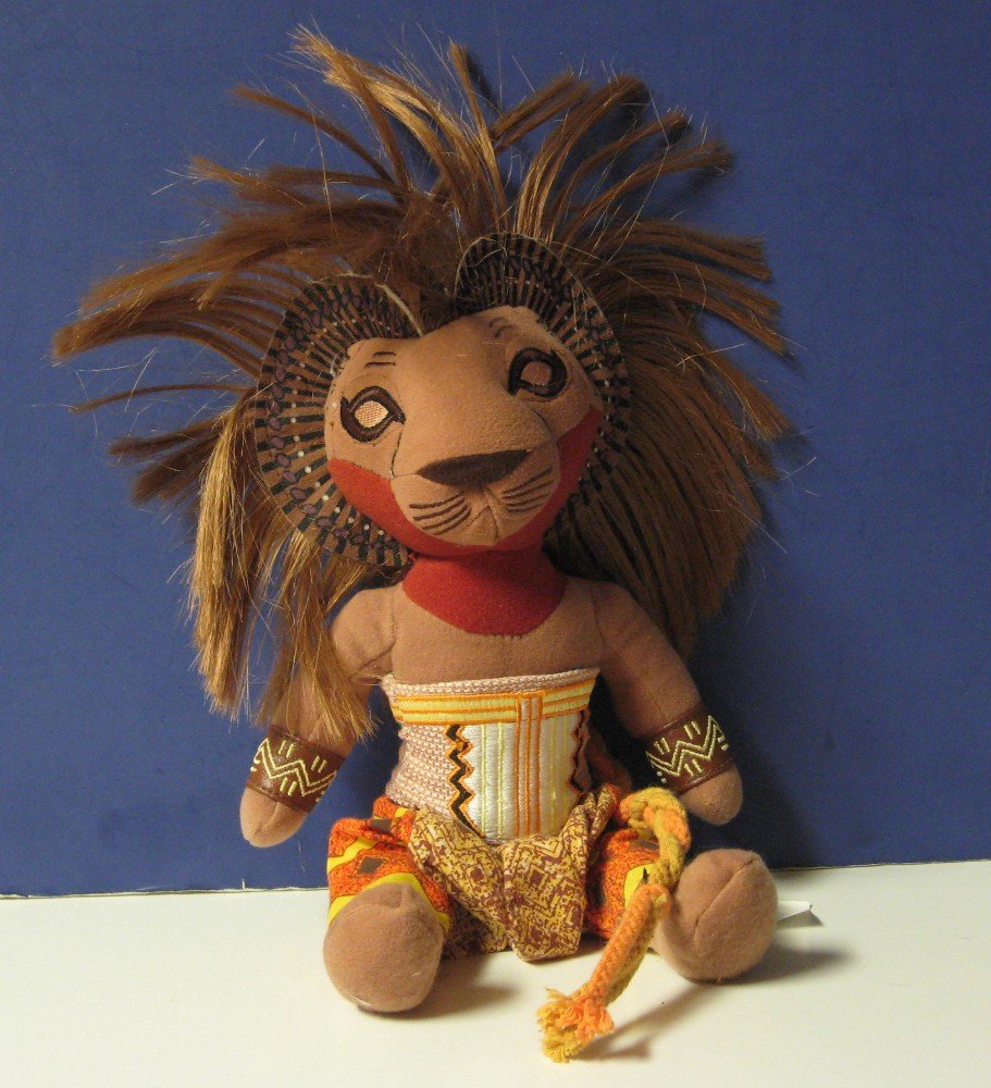 lion king musical plush