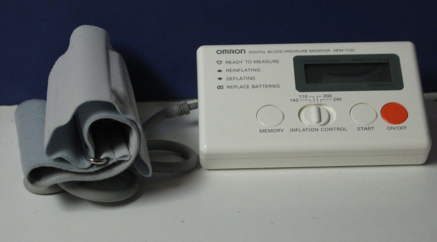 Omron HEM-712C Digital Blood Pressure Monitor